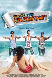 Hum Hai Teen Khurafaati - Poster