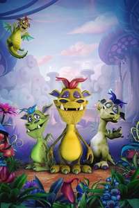 Wee Dragons - Poster