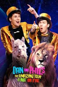 Dan and Phil's The Amazing Tour is Not on Fire - Poster