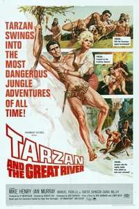 Tarzan and the Great River - Posters