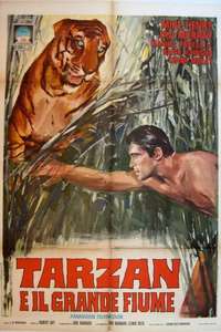 Tarzan and the Great River - Posters