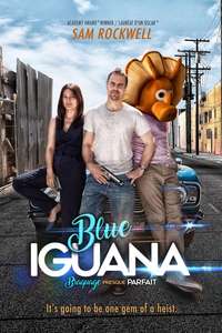 Blue Iguana - Poster