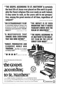 The Gospel According to Matthew - Poster