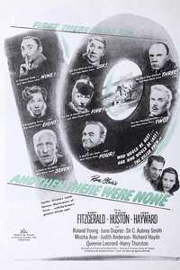 And Then There Were None - Poster