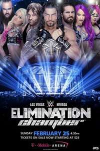 WWE Elimination Chamber 2018 - Poster