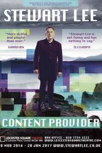 Stewart Lee: Content Provider - Poster