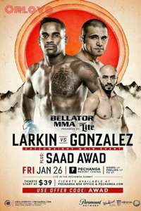 Bellator 193: Larkin vs. Gonzalez - Poster