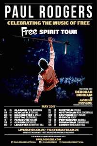 Paul Rodgers -  Free Spirit - Poster