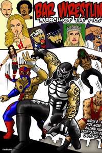 Bar Wrestling 10: March Of The Pigs - Poster
