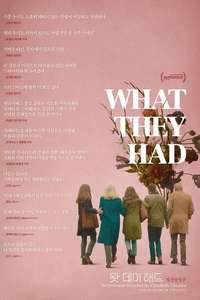 What They Had - Poster