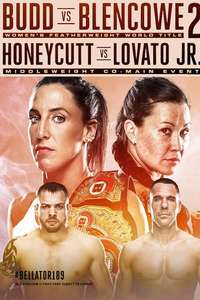 Bellator 189: Budd vs. Blencowe 2 - Poster