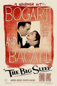 The Big Sleep - Poster