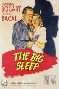 The Big Sleep - Poster