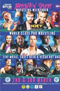 RIPTIDE Wrestling: Brighton Spirit Night 1 - Poster