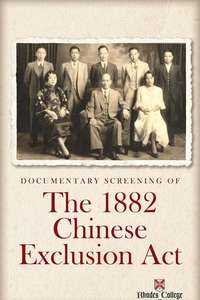 The Chinese Exclusion Act - Poster