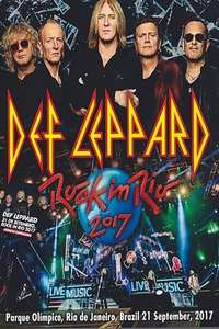 Def Leppard: Rock In Rio 2017 - Poster