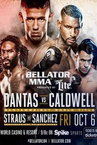 Bellator 184: Dantas vs. Caldwell - Poster