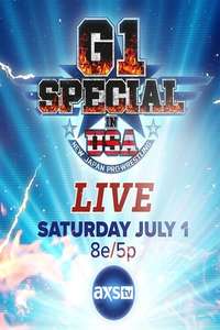 NJPW G1 Special in USA 2017 - Night 1 - Poster