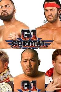 NJPW G1 Special in USA 2017 - Night 1 - Poster