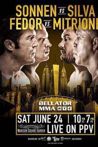 Bellator NYC: Sonnen vs. Silva - Poster