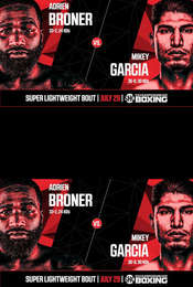 Adrien Broner vs. Mikey Garcia
