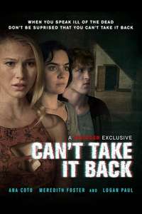 Can't Take It Back - Poster