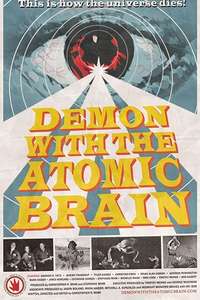 Demon with the Atomic Brain - Poster
