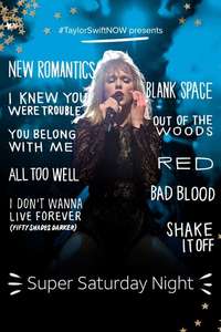 Taylor Swift: Super Saturday Night Concert - Poster