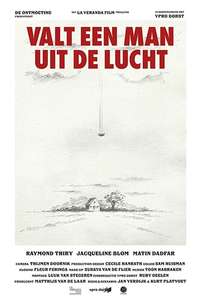 Valt een Man uit de Lucht - Poster