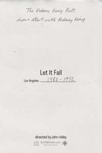 Let It Fall: Los Angeles 1982-1992 - Poster