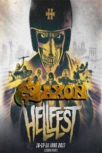 Saxon - Live Hellfest 2017 - Poster