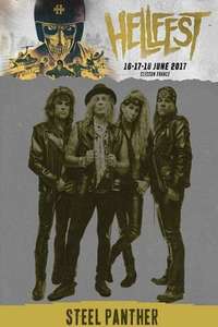 Steel Panther - Live at Hellfest 2017 - Poster