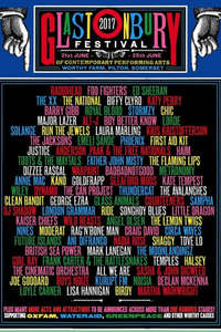 Liam Gallagher at Glastonbury 2017 - Poster