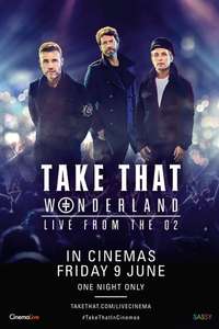Take That: Wonderland Live from the O2 - Poster