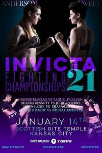 Invicta FC 21: Anderson vs. Tweet - Poster