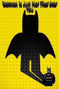 Batman Is Just Not That Into You - Poster