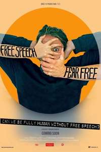 Free Speech Fear free - Poster