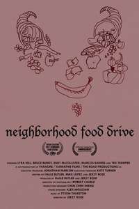 Neighborhood Food Drive - Poster