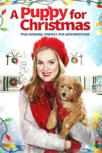 A Puppy for Christmas - Poster