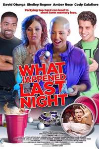 What Happened Last Night - Poster