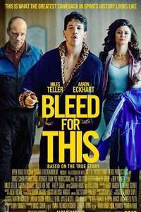 Bleed for This - Poster