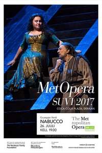 Met Opera Live: Nabucco - Poster