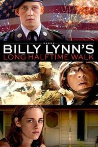 Billy Lynn's Long Halftime Walk - Poster