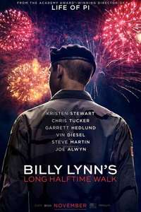 Billy Lynn's Long Halftime Walk - Poster