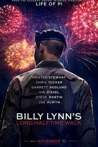 Billy Lynn's Long Halftime Walk - Poster