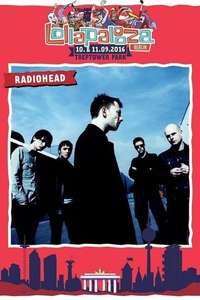 Radiohead at Lollapalooza Berlin 2016 - Poster