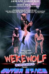 Werewolf Bitches from Outer Space - Poster