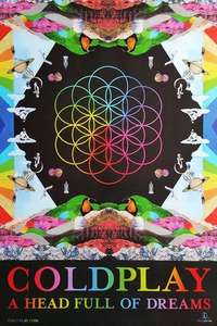Coldplay: Live at Pasadena Rose Bowl 2016 - Poster