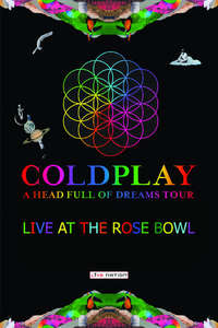 Coldplay: Live at Pasadena Rose Bowl 2016 - Poster