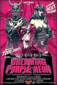 Dreaming Purple Neon - Poster